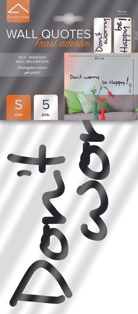 Crearreda Wall tattoo Happiness Deluxe S (31 x 15 cm)