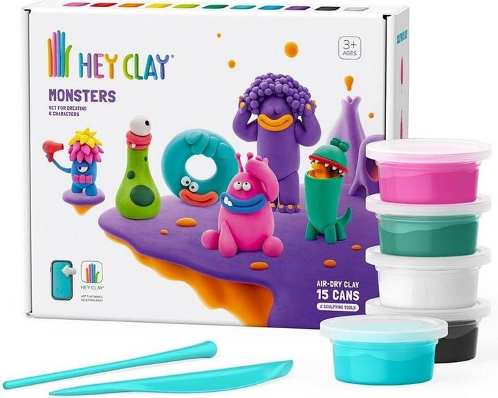 Produktbild Hey Clay Monsters Set 15er-Pack 15er Pack 15018CEE15