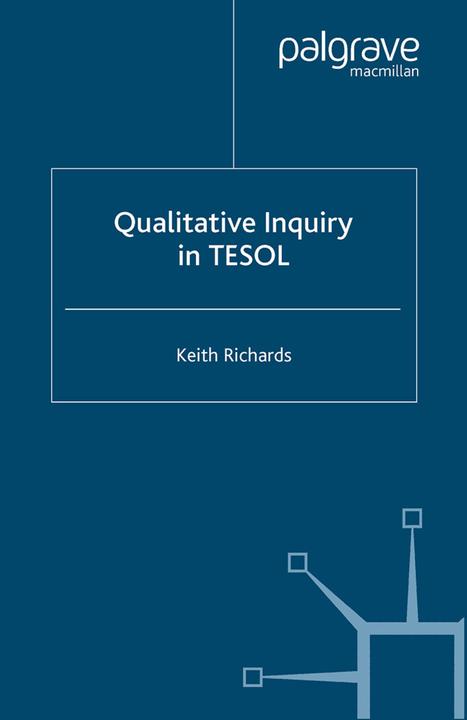 Actual product image Qualitative Inquiry in TESOL (K. Richards, 2003)