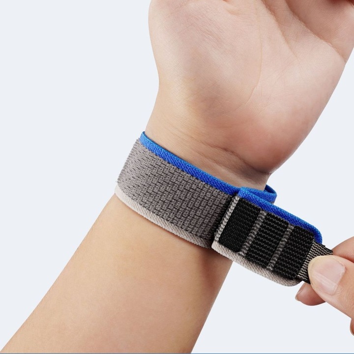 Actual product image Dux Ducis Sports Strap (44 mm, 45 mm, 42 mm, 49 mm, Nylon, Apple Watch Series 3, Apple Watch Series 1, Apple Watch Series 6, Apple Watch Series 7, Apple Watch Series 8, Apple Watch Ultra, Apple Watch Series 2, Apple Watch Ultra 2, Apple Watch Series 4, Apple Watch Series 5, Apple Watch Series 9, Apple Watch SE)