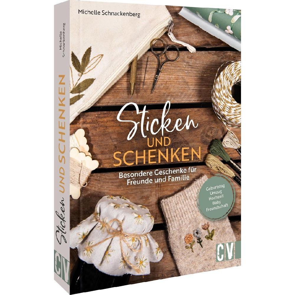 Sticken und schenken, Sachbücher von Michelle Schnackenberg