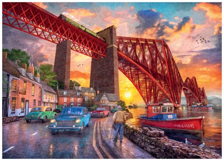 Image du produit Ravensburger Le pont du Forth au coucher du soleil (1000 pièces)