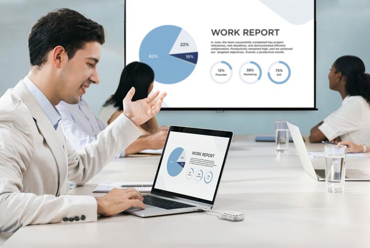 Produktbild Viewsonic Wireless dongle Tx + Rx for USB type-C Tx and HDMI+USB type A charging Rx (Kabel)