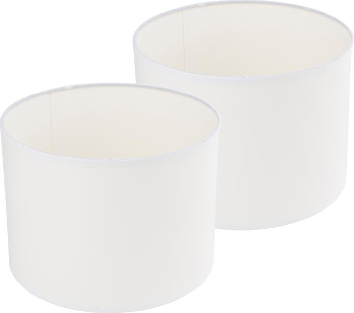 Produktbild VBS 2er-Pack Lampenschirm WHITY weiss E14/E27