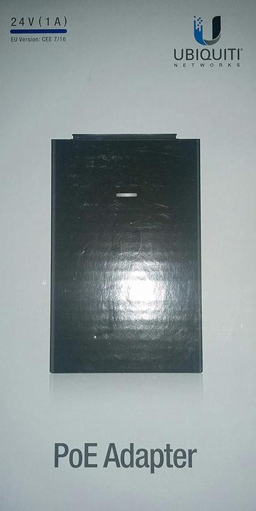 Actual product image Ubiquiti POE-24-24W PoE Adapter, passive (802.3af (PoE), 24 W)