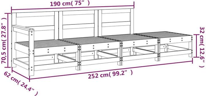 Produktbild vidaXL Banks