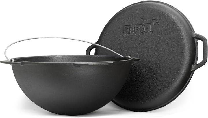 Actual product image Cheffinger Schwenktopf mit Deckel-Grillpfanne