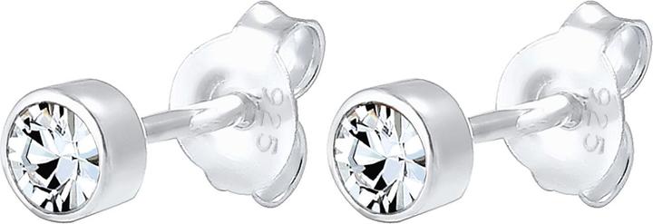 Image du produit Elli Boucles d'oreilles en cristal, boucles d'oreilles solitaires (Cristal de verre, Argent sterling 925)