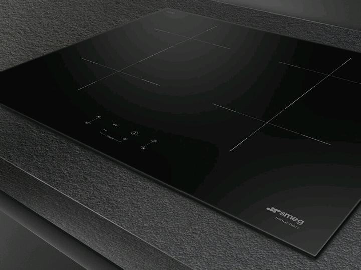 Image du produit Smeg Universal SIB2641D kookplaat Zwart Ingebouwd 60 cm Inductiekookplaat zones 4 zone(s) (60 cm, Table de cuisson à induction)