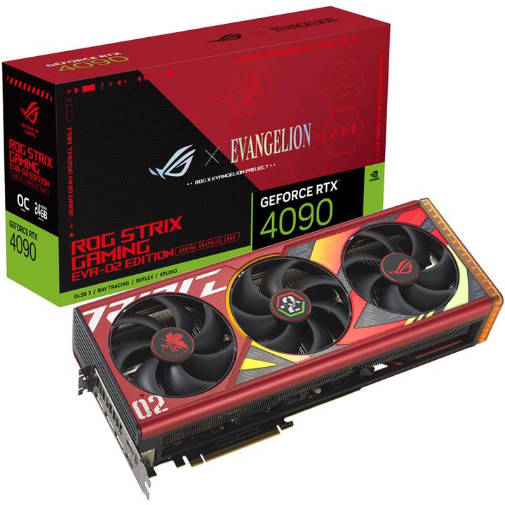 Actual product image ASUS ROG Strix GeForce RTX 4090 OC EVA-02 Edition (24 GB)