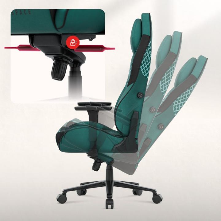 Produktbild Huzaro Fotel gamingowy zamszowy Force 8.3 Green