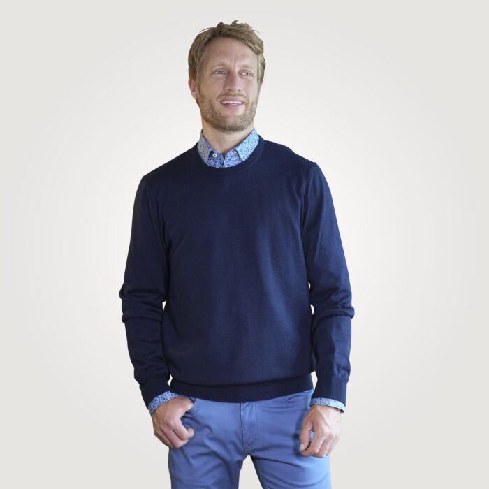 Produktbild Enrico Rosselli Feinstrickpullover mit Merinowolle (M)