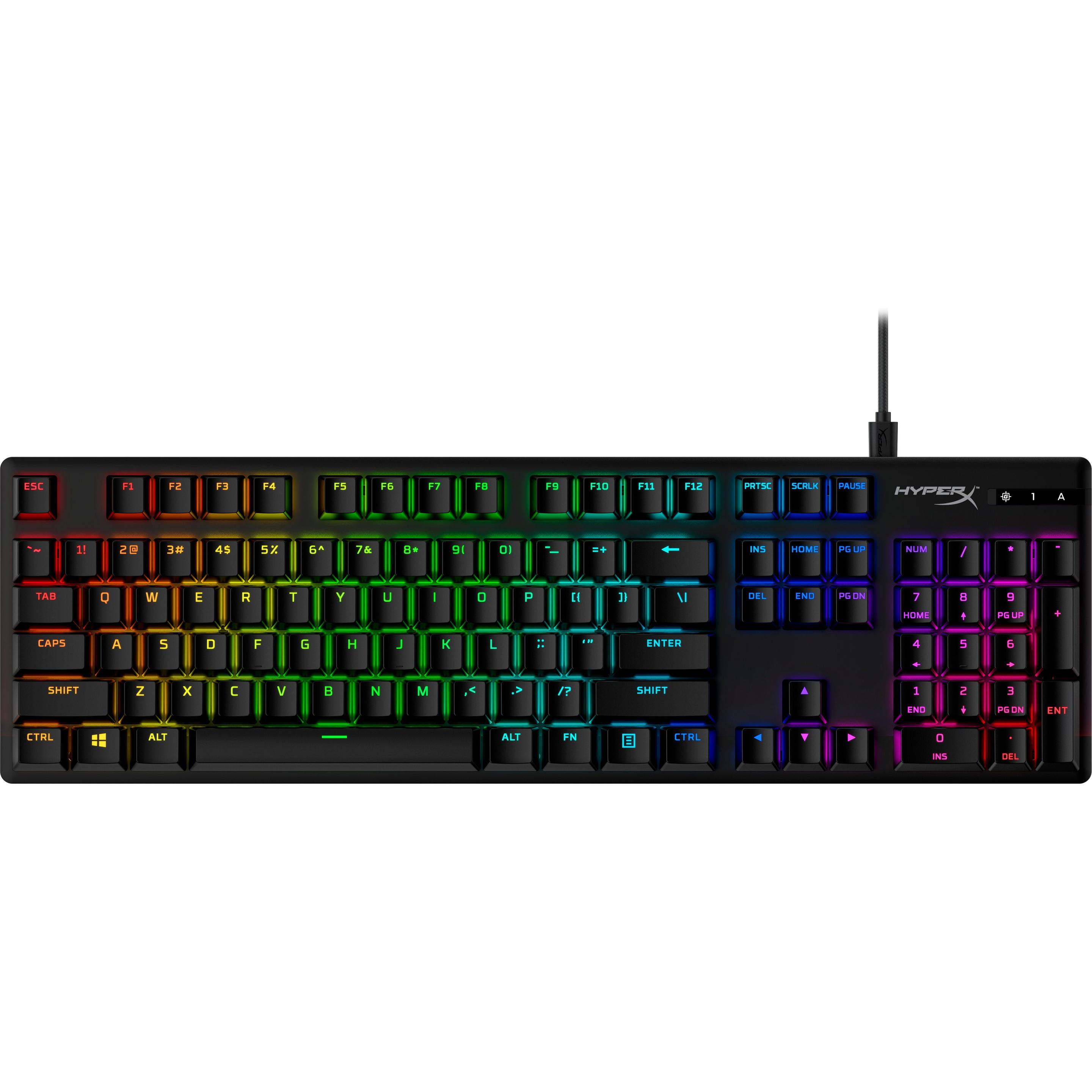 Thumbnail - HyperX 519P1AA#ABA input device accessory Keyboard cap, Keycaps, Schwarz