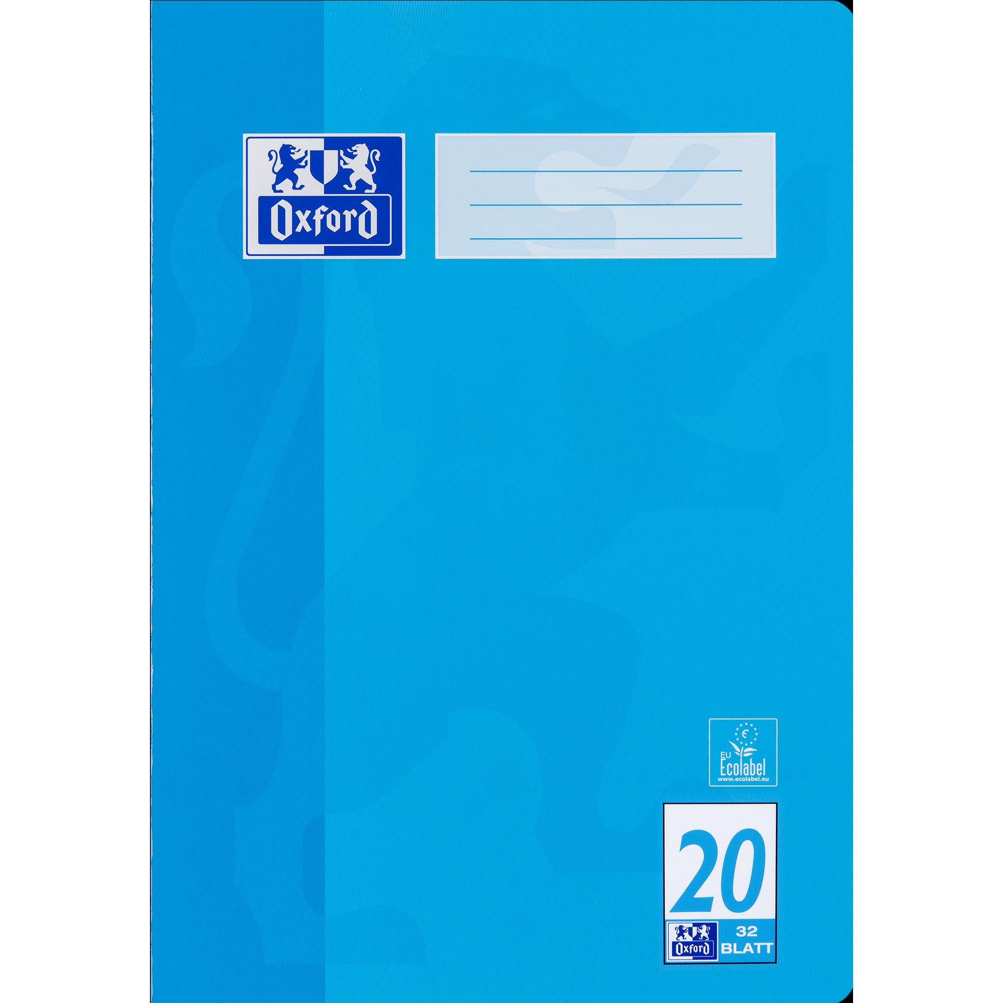 Oxford, Heft + Block, Schulheft, A4, Lineatur 20 (A4, Blanko)