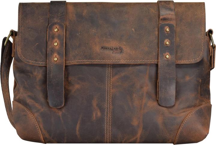 Actual product image Greenland Nature Classic shoulder bag leather 36 cm