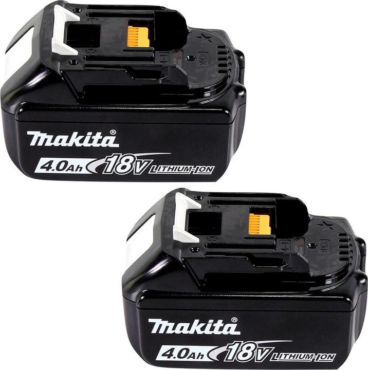 Produktbild Makita DUC 256 M Akku Kettensäge 36 V ( 2x 18 V ) Brushless 25 cm + 2x Akku 4,0 Ah - ohne Ladegerät (Akku Kettensäge)