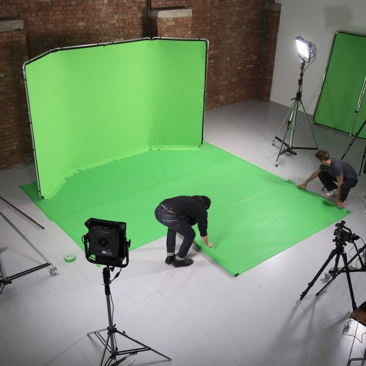 Actual product image Manfrotto Vinyl Floor 1.37x4m Ch/Green (137 cm, 400 cm)