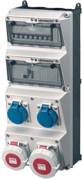 Actual product image Mennekes Socket combination