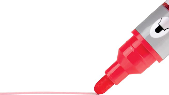 Produktbild Nobo N-Marker Viscom 3mm 1915379 rot 10 Stück (Silber, Rot, 3 mm, 10 x)