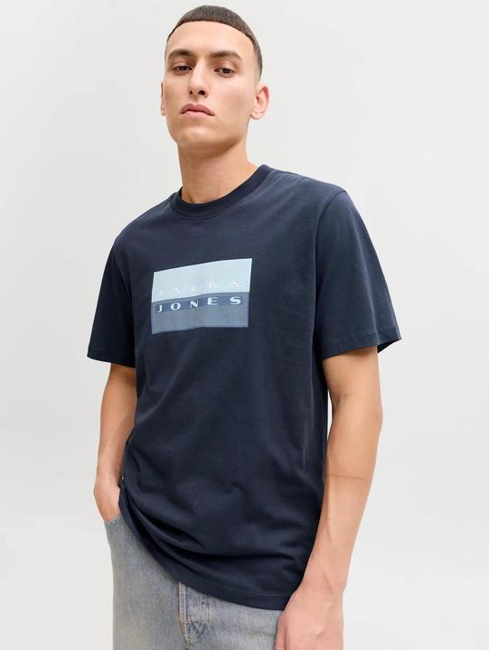 Produktbild Jack & Jones Jcofusion Dots Print Tee Ss Crew Sn (M)