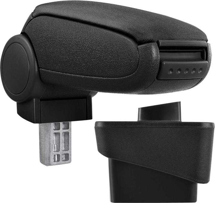 Pro-Tec Mittelarmlehne Audi A1 mit Staufach Textil Schwarz