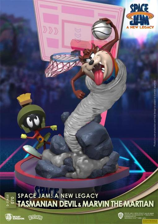 Actual product image Beast Kingdom Space Jam 2 D-Stage : Taz + Marvin