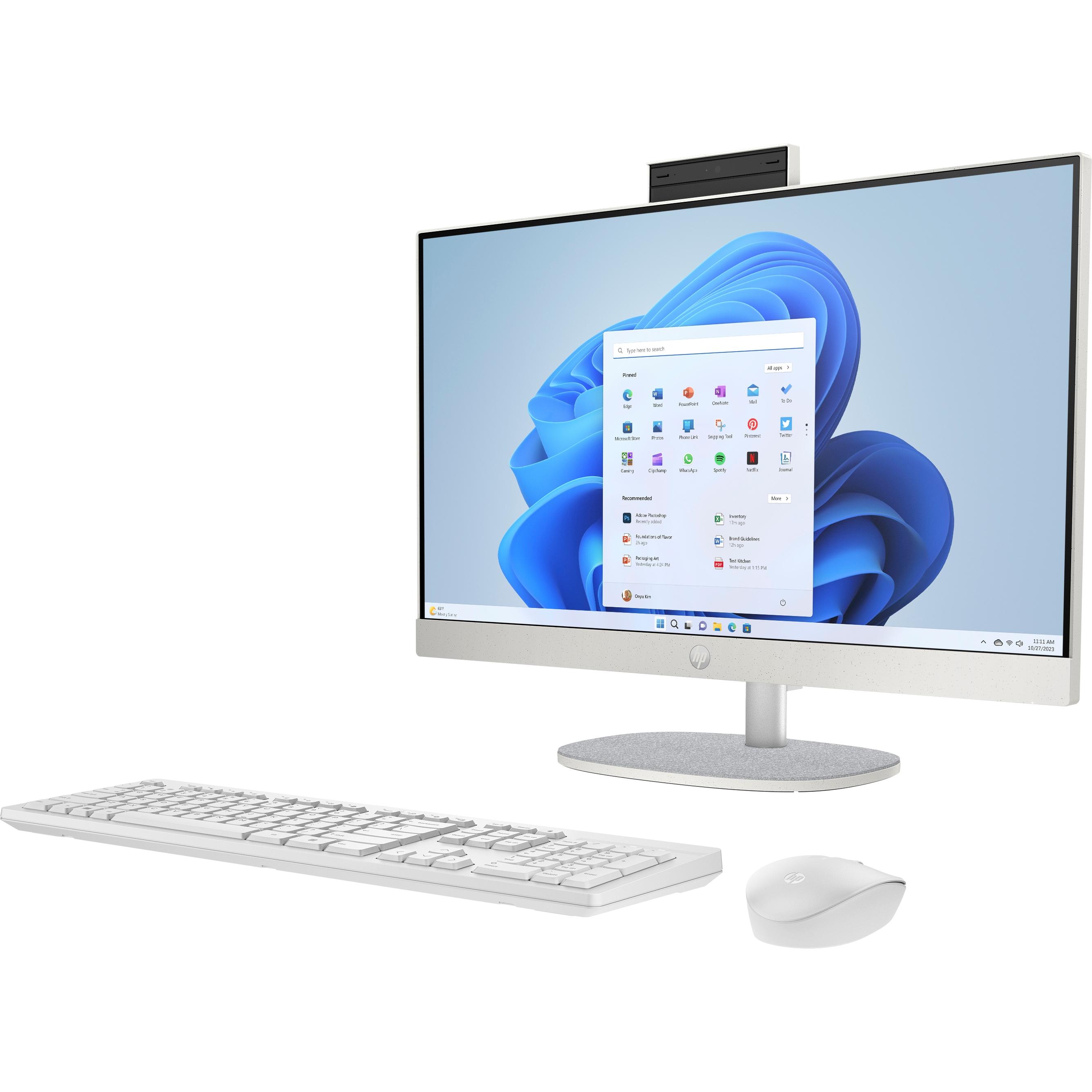 HP AIO 24-cr0015nw i3-N300 23.8 FHD AG IPS 8GB DDR4 3200 SSD256 Intel UHD Graphics Win11 2Y Shell Wh (Intel Core i3-N300...