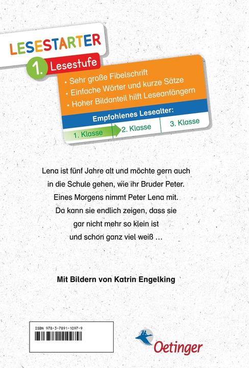 Produktbild Ich will auch in die Schule gehen (Deutsch, Astrid Lindgren, Katrin Engelking, Silke von Hacht, 2019)