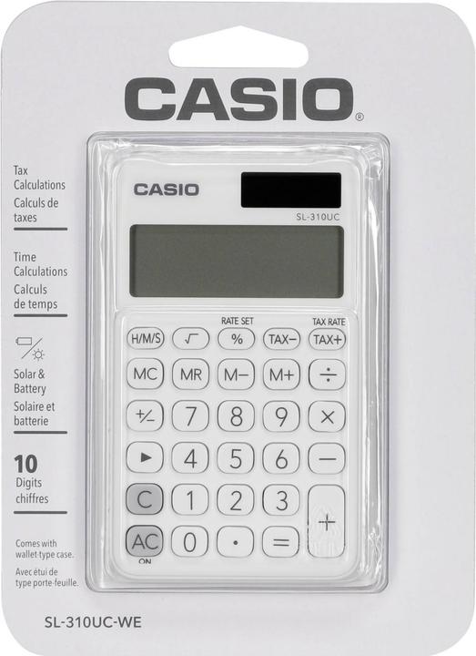Produktbild Casio Sl-310uc (Solarzellen, Batterien)