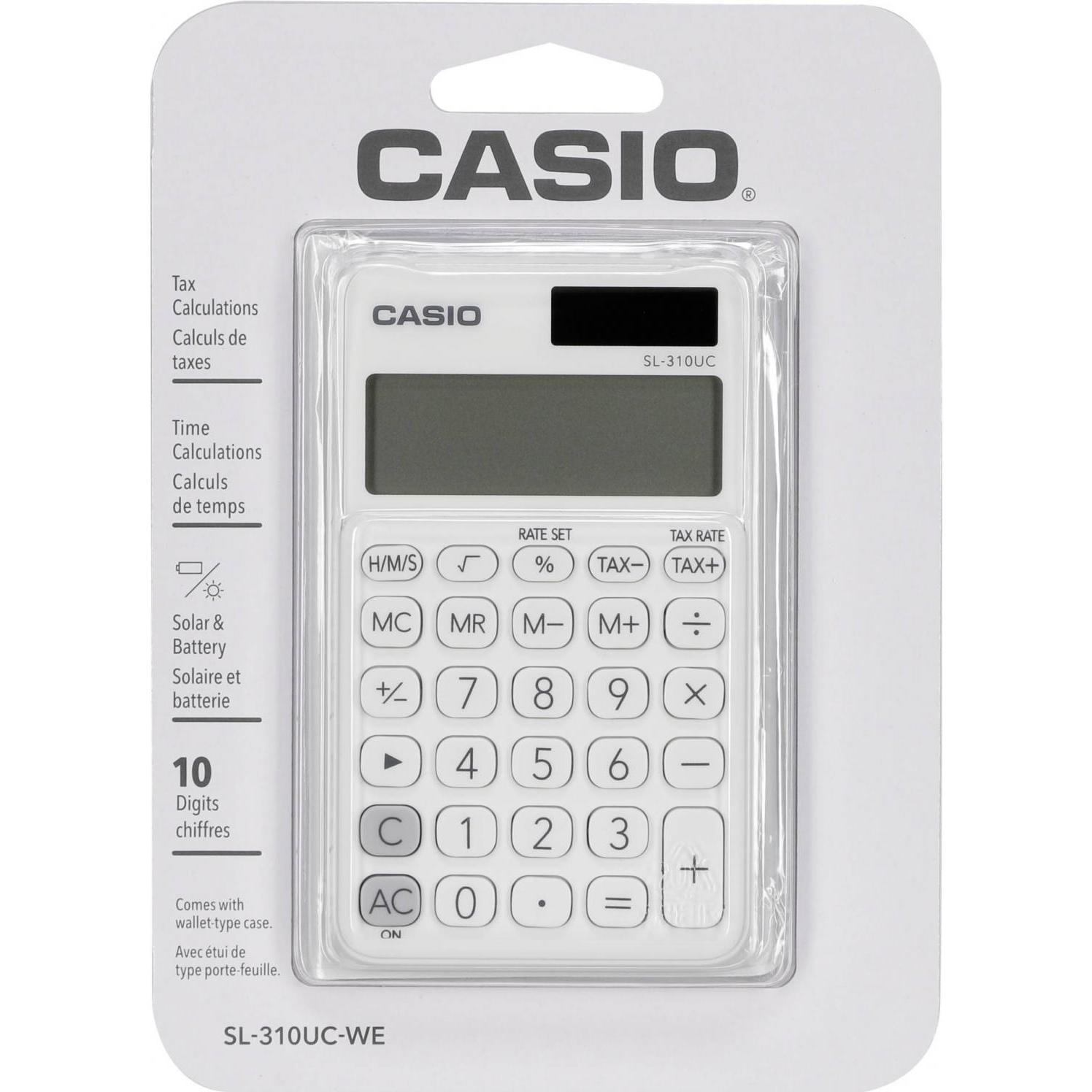 Thumbnail - Casio, Taschenrechner, Sl-310uc (Solarzellen, Batterien)