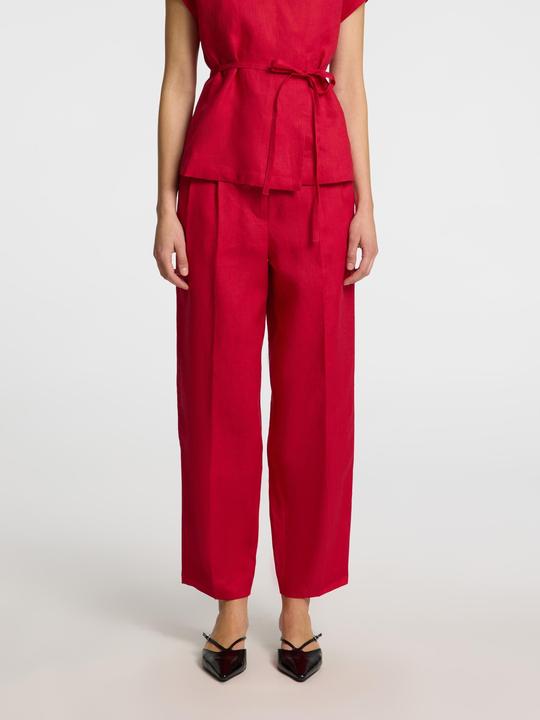 Immagine prodotto Selected Femme 100% Leinen Barrel Fit Hosen (Banda radio 38 (2600 MHz))