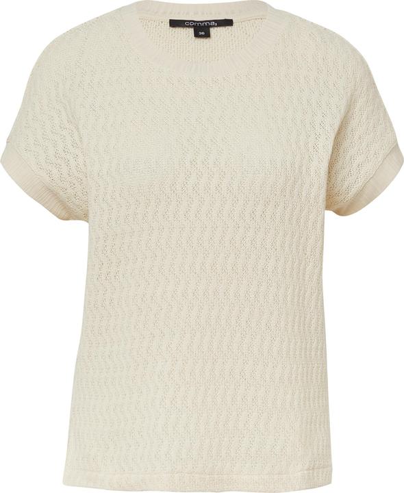 Actual product image Comma T-Shirt Strukturiertes T-Shirt im Relaxed Fit (44)