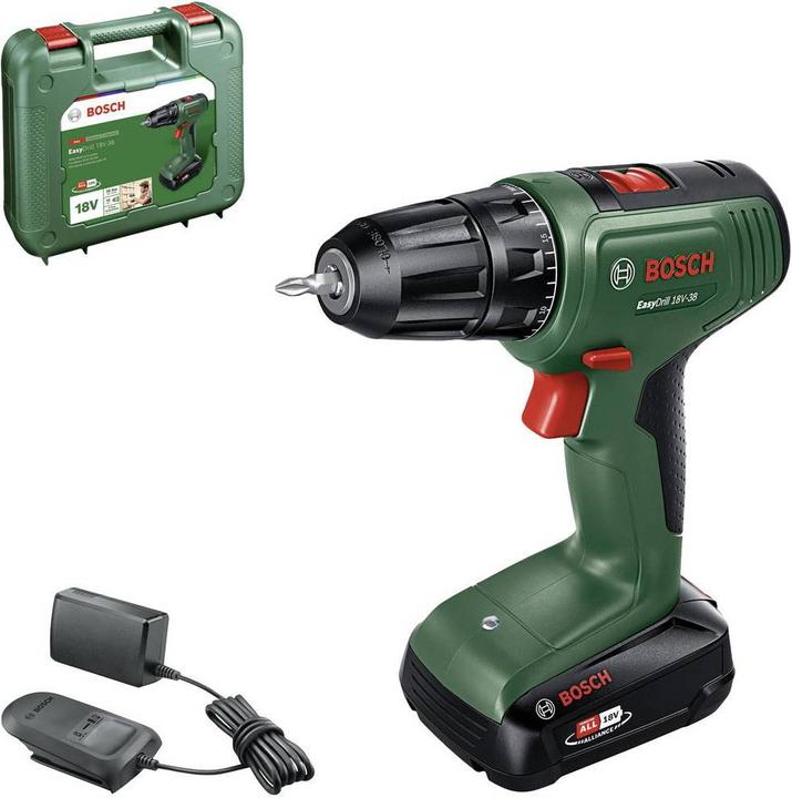 Bosch Home & Garden EasyDrill 18V-38 (Rechargeable battery operated)
