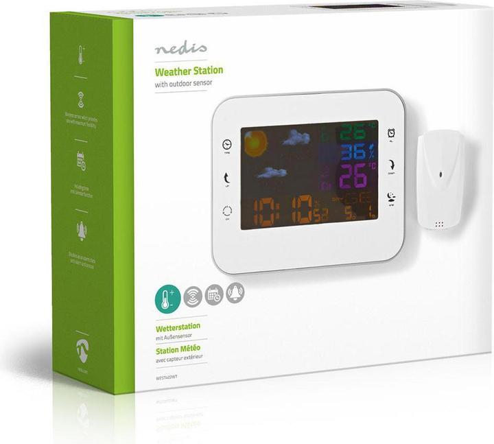 Actual product image Nedis Weather Station WEST402WT