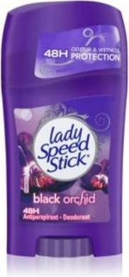 Lady Speed Stick Speed Stick 48h Antitranspirant - Deodorant Black Orchid, 40 Gramm (Stick)