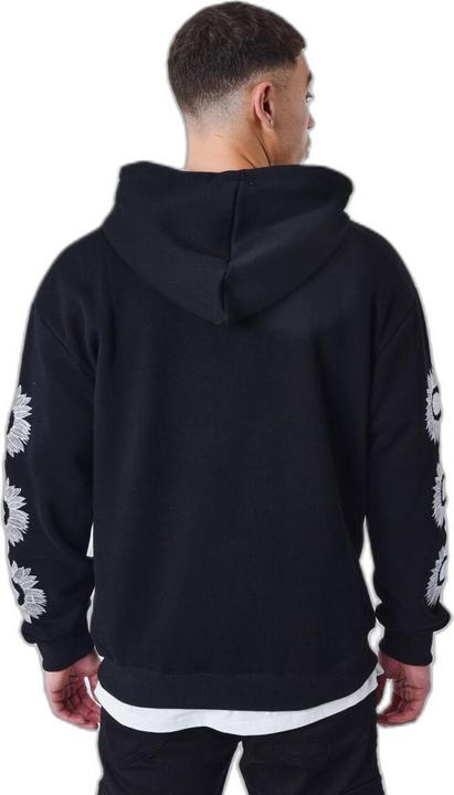 Actual product image Project X Paris embroidered unflower hoodie project x pari (S)