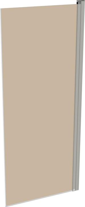 Actual product image Hüppe Hopper Design pure 4-corner movable side panel for swing door, width:80cm height:190cm, mounting lef (200 cm, 80 cm, 190 cm)