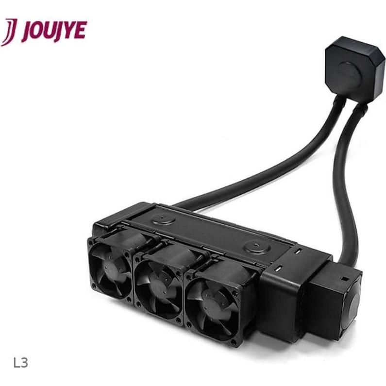 Joujye Jou Jye L3 Flüssigkühlsystem für CPU im Waterblock-Design, CPU Wasserkühler, Schwarz