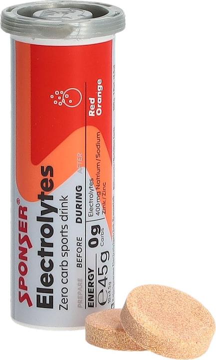 Immagine prodotto Sponser Elettroliti (Rosso arancione, 12x)
