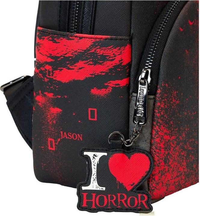 Actual product image Loungefly Freitag der 13. by Mini Rucksack I Heart Horror (0.26 l)