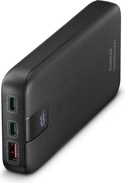 Produktbild Hama Power Pack PD 20 (20000 mAh, 20 W, 74 Wh)