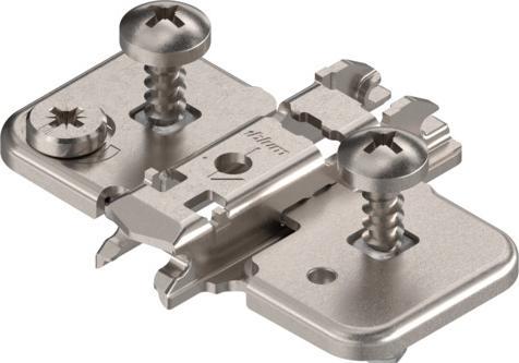Actual product image Blum Cross mounting plates CLIP Corner mounting (1 pcs.)