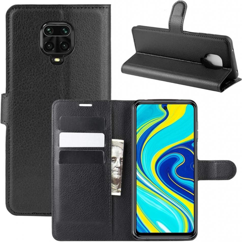 Thumbnail - Screenguard Xiaomi Redmi Note 9 Pro Leather Guard Lederhülle (Xiaomi Redmi Note 9 Pro), Smartphone Hülle, Schwarz
