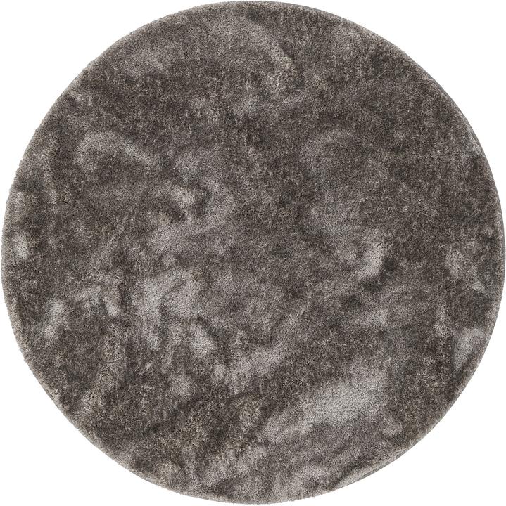 Actual product image Snapstyle High Pile Shaggy Carpet Feeling Mix Round (100 x 100 cm)