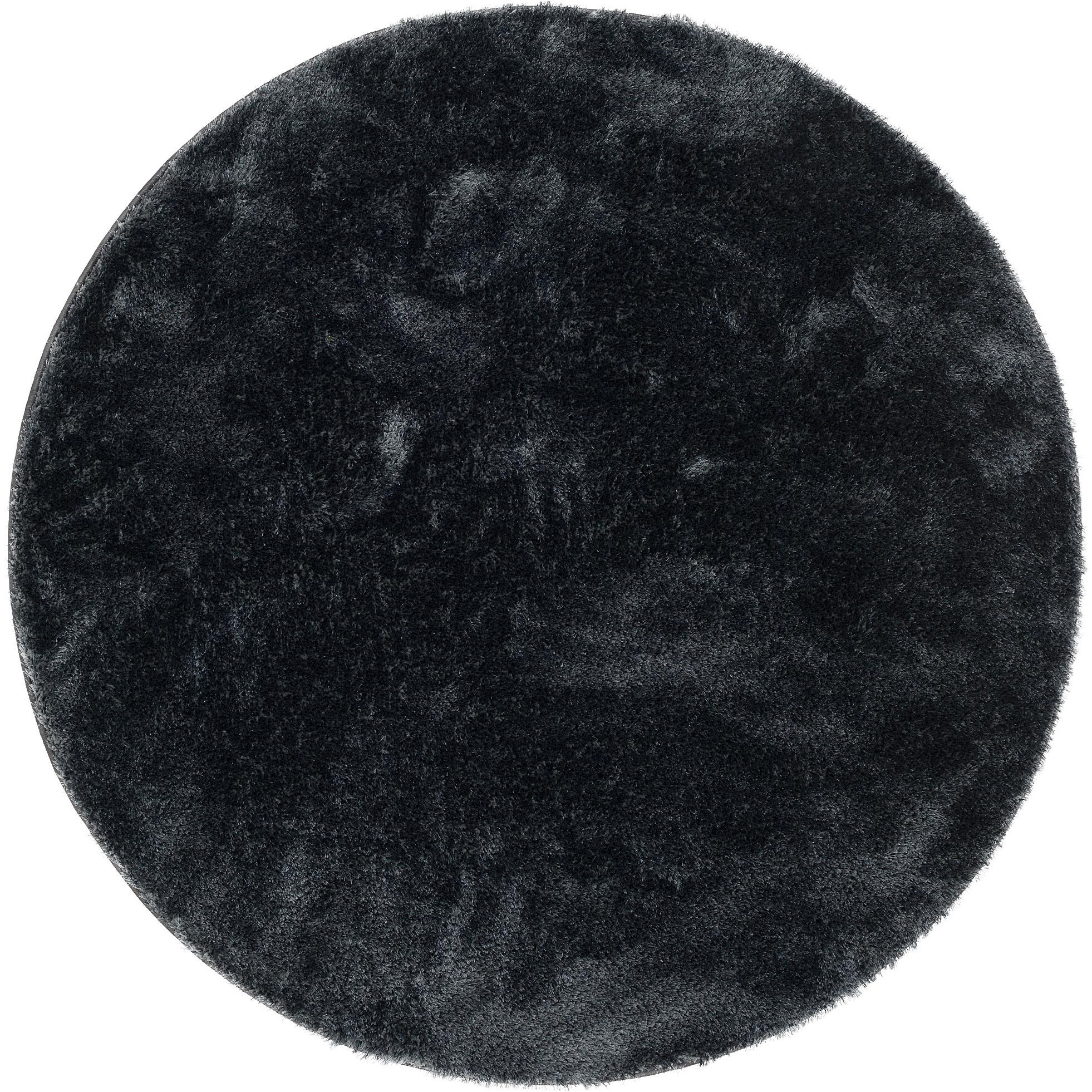 Thumbnail - Snapstyle, Teppich, Hochflor Shaggy Teppich Feeling Mix Rund (100 x 100 cm)