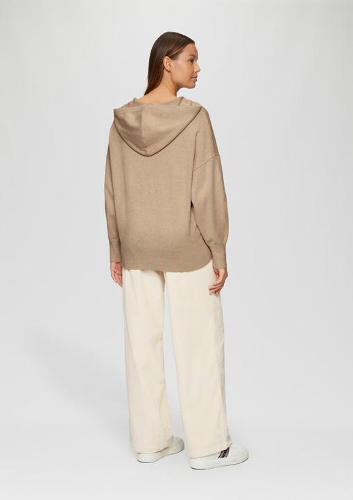 Produktbild S.Oliver Strickpullover Oversized Strickpullover aus Viskosemix (42)