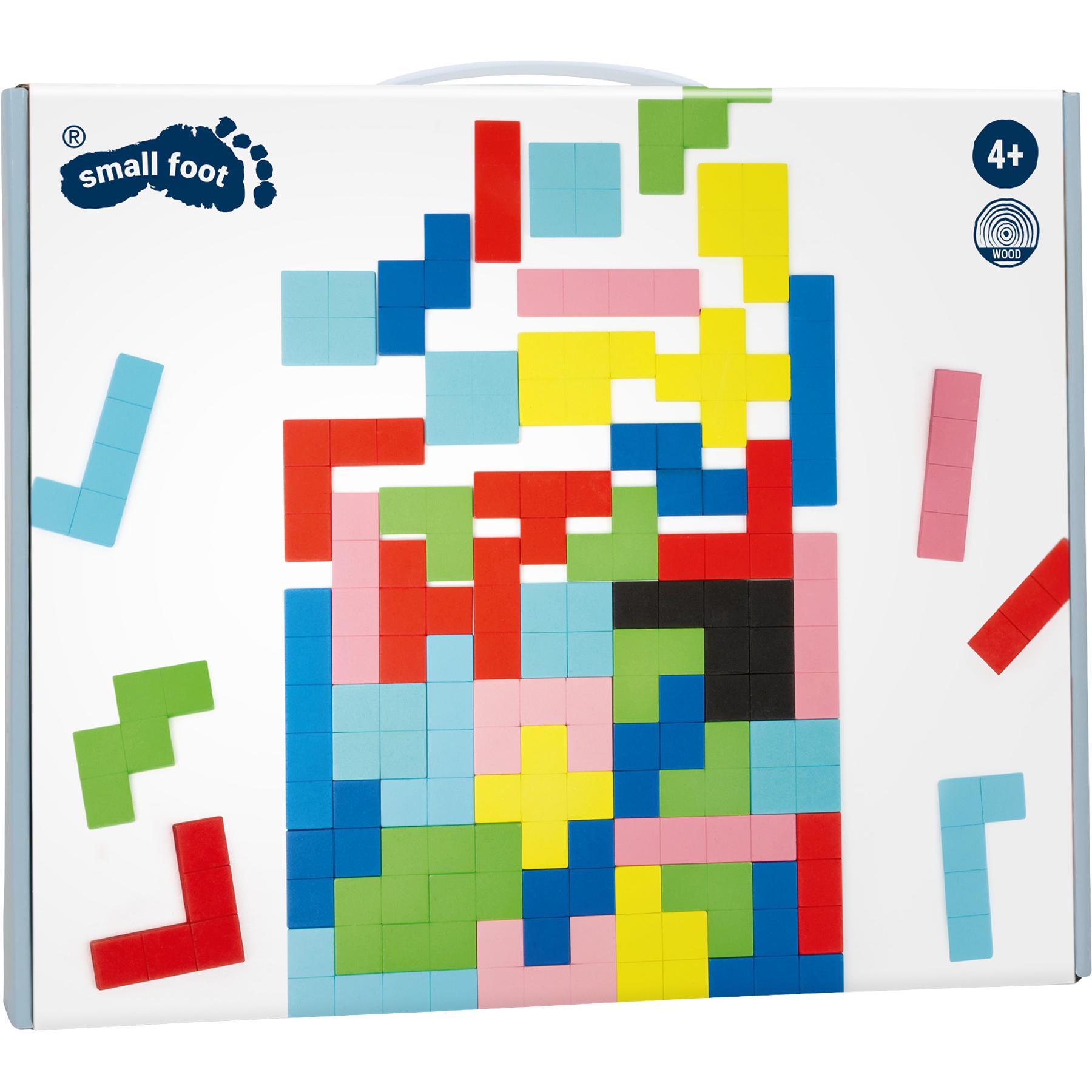 small foot Holzpuzzle geometrische Formen (114 Teile)