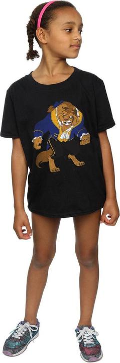 Produktbild Disney Beauty And The Beast Classic Beast TShirt Mädchen (140, 146)