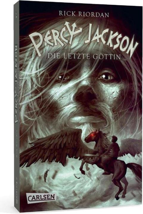 Actual product image Percy Jackson, Band 5: Die letzte Göttin (German, Rick Riordan., 2013)