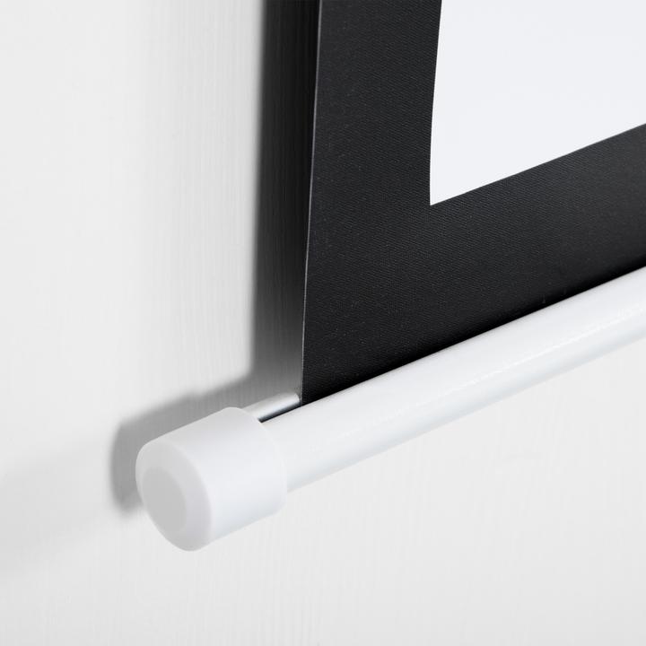 Produktbild Homcom Beamer Leinwand Kunststoff, Metall Weiss (99", 1:1)